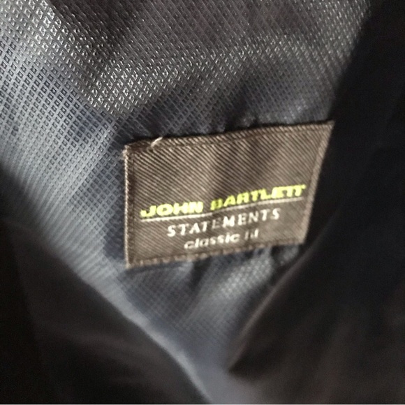 Bretelles John Bartlett Statements Noires élastiques – Taille Unique, Neuves